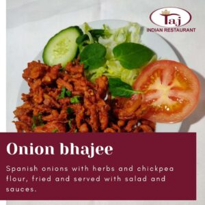 Onion bhajie